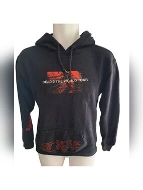 BLACKBEAR Dead 2 The World Tour Exclusive Hoodie Black Long Sleeve sweater XS- S